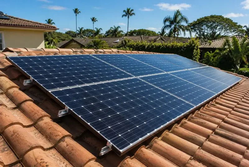 Installation de panneaux solaires à Féternes